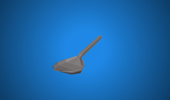 Spoon — Poly Pizza 3D model by Zsky