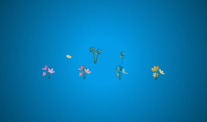 Flowers — Poly Pizza 3D model by Quaternius