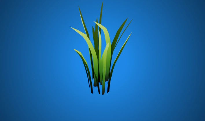 Tall Grass — Poly Pizza 3D model by Quaternius