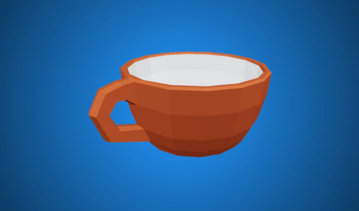 Cup — Poly Pizza 3D model by Poly by Google
