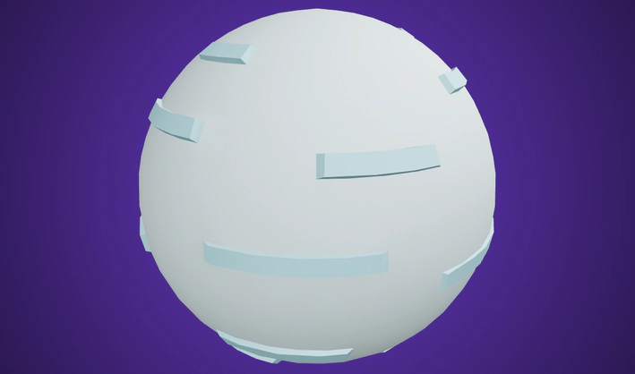 Planet — Poly Pizza 3D model by Quaternius
